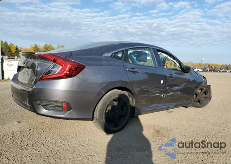 2018 Honda Civic Lx z USA, uszkodzony, nr VIN 2HGFC2F62JH041611